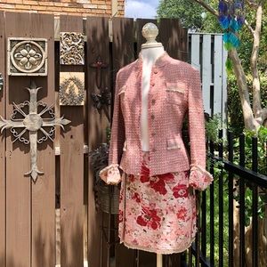 Elie Tahari Boulce Jacket and Skirt
